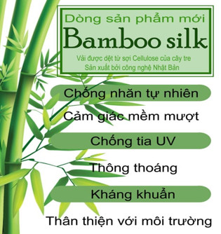 CHẤT LIỆU VẢI BAMBOO , VẢI SỢI TRE SÀI GÒN