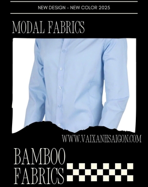 Vải Bamboo/Poly/Spandex và Modal/Poly/Spandex cho Đồng Phục Công Ty