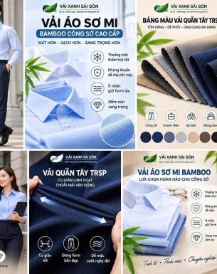 NHỮNG LOẠI VẢI ĐẸP KHI NHÌN – VÀ ĐẸP CẢ KHI MẶC