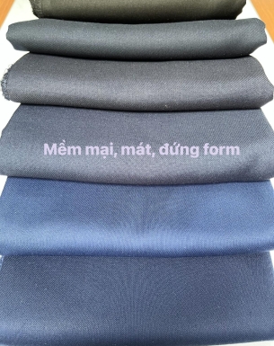 Vải Quần Tây “Theo Năm Tháng” – Chuẩn Dáng, Bền Màu & Giữ Form Đỉnh Cao