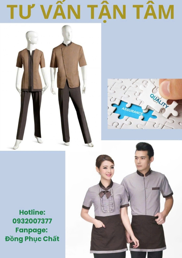 Đồng Phục Spa  và Đồng Phục Đầu Bếp