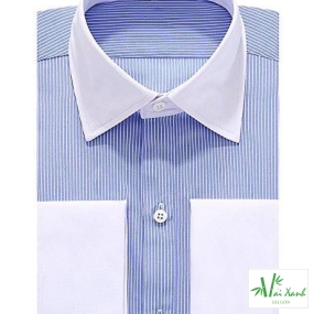 Vải sơ mi Modal Sọc Biển