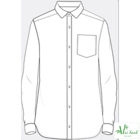 Vải Sơ Mi Bamboo - Xanh Biển