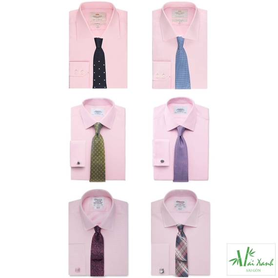 Vải Sơ mi trơn - Hồng (#Pink)