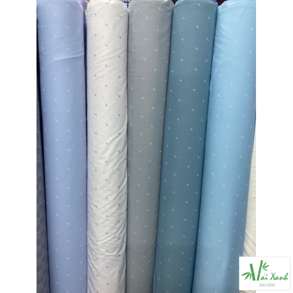 Vải sơ mi Bamboo In thời trang